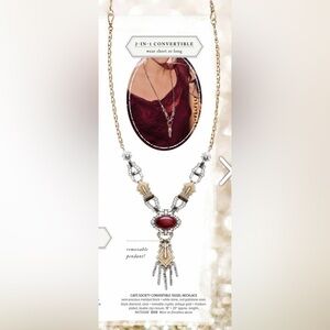 Chloe + Isabel Cafe Society Convertible Tassel 
Necklace